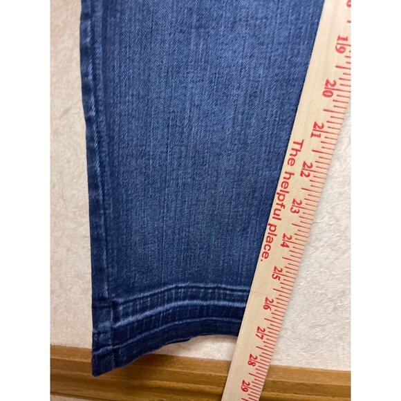 NYDJ LIft Tuck Technology Ankle Denim Blue Jeans Women's Size 10 - Picture 7 of 11